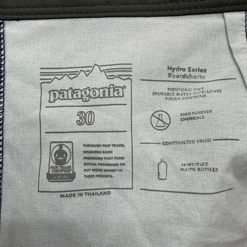 Patagonia hydropeak boardshorts